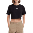 Blusa Feminina Vans Flying V Crew Cropped II PRETO-V4707500480001- -1-